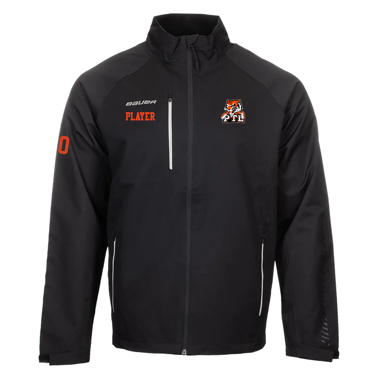 Bauer S24 Youth Lightweight Warm Up Jacket - Princeton Tiger Lilies