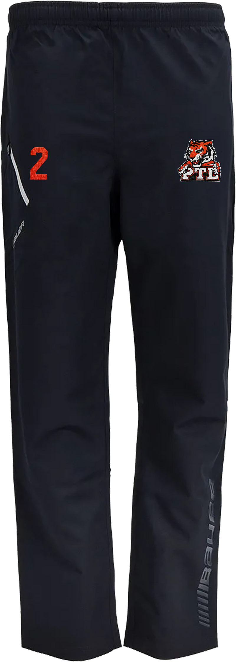 Bauer S24 Youth Lightweight Warm Up Pants - Princeton Tiger Lilies