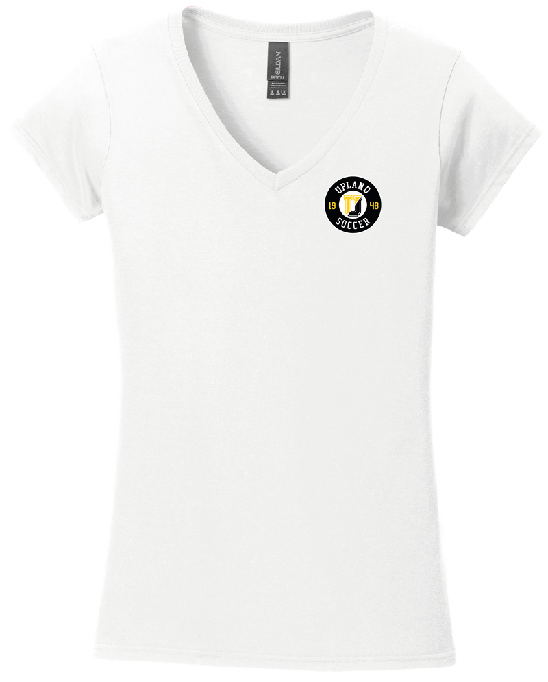 Upland Soccer Softstyle Ladies Fit V-Neck T-Shirt