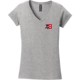 Benet Hockey Softstyle Ladies Fit V-Neck T-Shirt