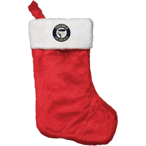 FRC Freehold Colonials Plush Christmas Stocking