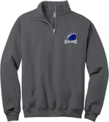 Brandywine Outlaws NuBlend 1/4-Zip Cadet Collar Sweatshirt