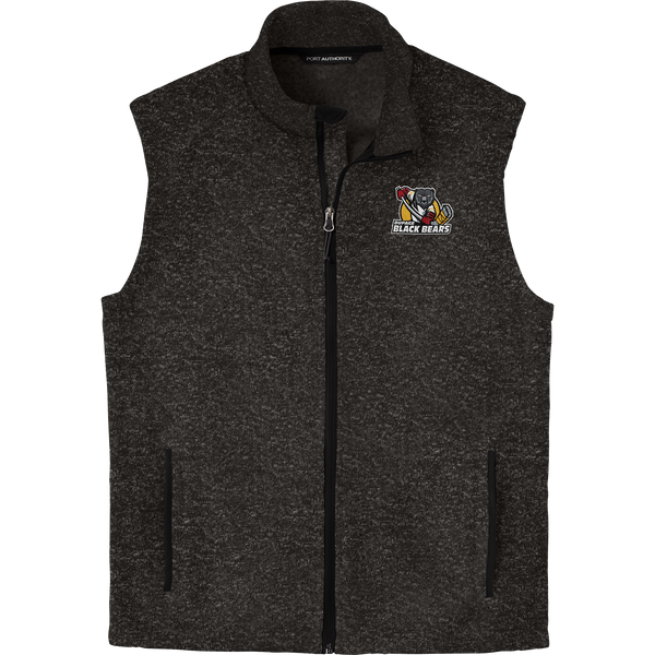 Dupage Black Bears Sweater Fleece Vest