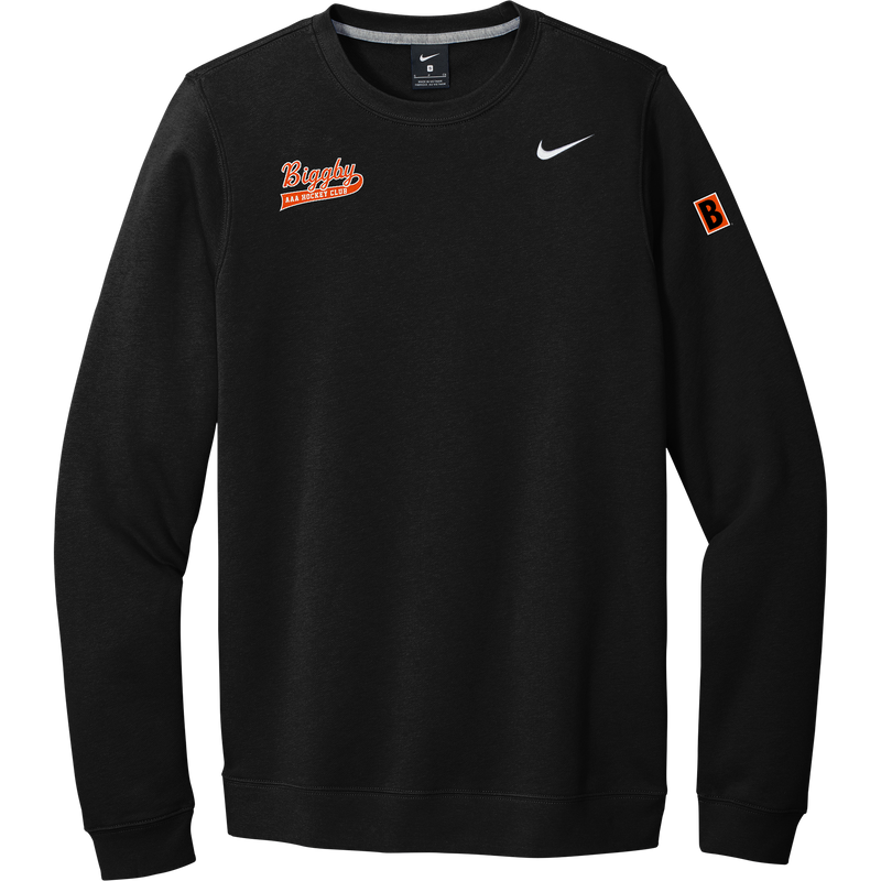 Biggby Coffee AAA Nike Club Fleece Crew