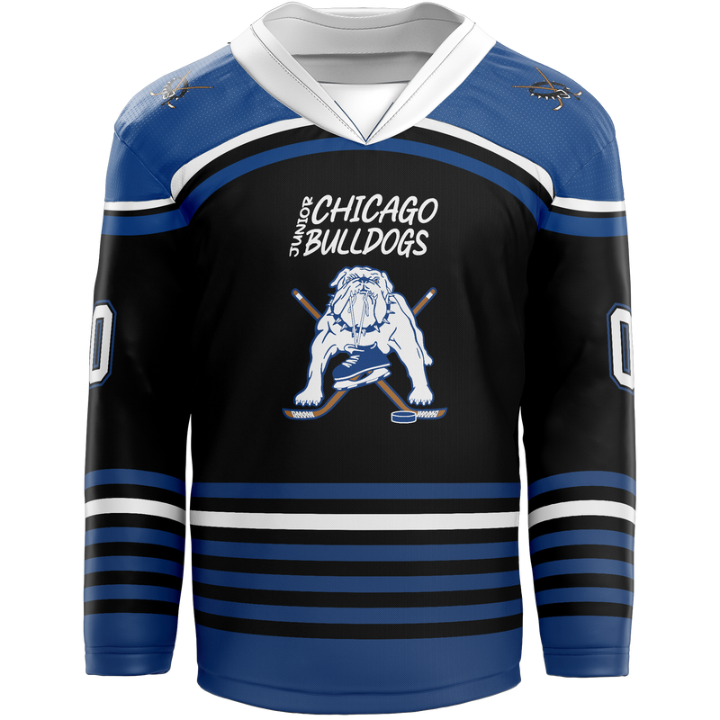 Chicago Jr. Bulldogs Mites Youth Player Sublimated Jersey