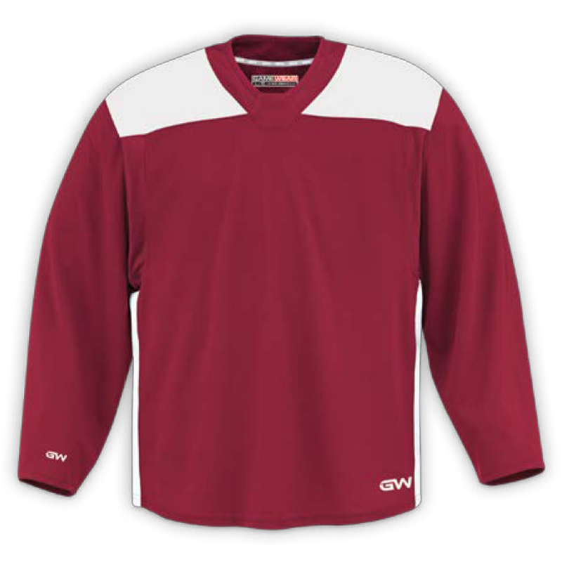 Gamewear Two-Tone Practice Jersey - Crimson