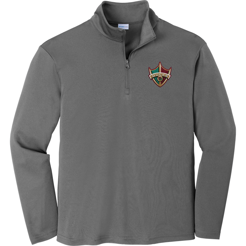 Delaware Ducks Youth PosiCharge Competitor 1/4-Zip Pullover