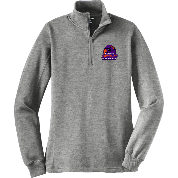 Chicago Phantoms Ladies 1/4-Zip Sweatshirt