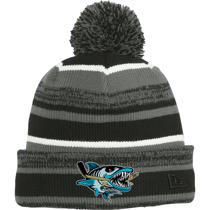 Boca Barracudas New Era Sideline Beanie