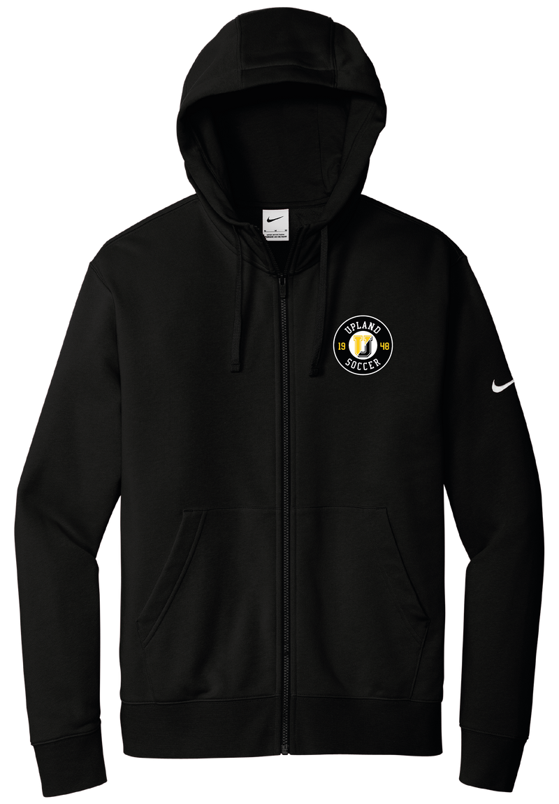 Upland Soccer Nike Club Fleece Sleeve Swoosh Full-Zip Hoodie