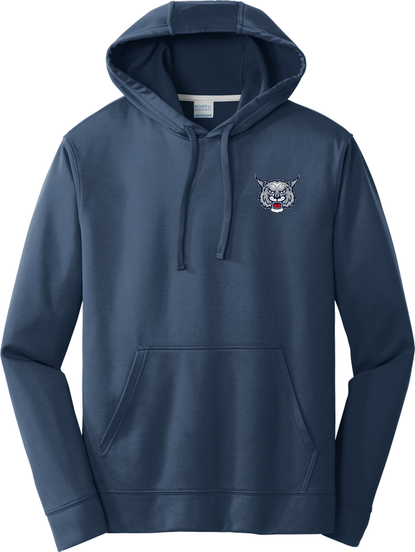 CT Bobcats Performance Fleece Pullover Hooded Sweatshirt