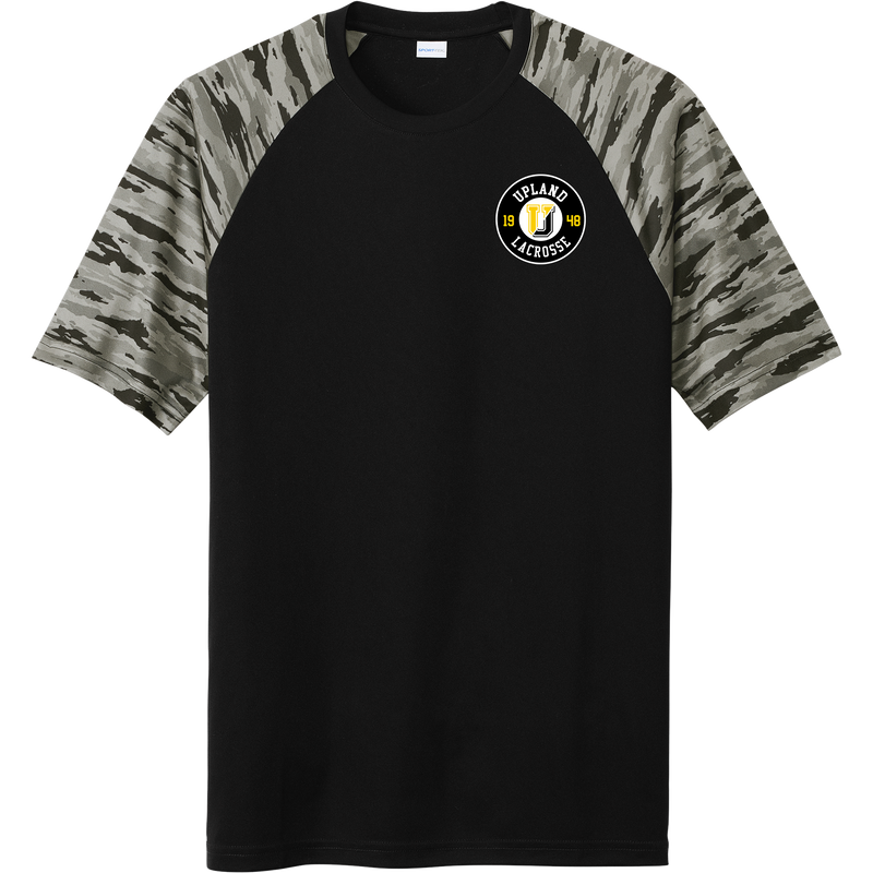 Upland Lacrosse Drift Camo Colorblock Tee