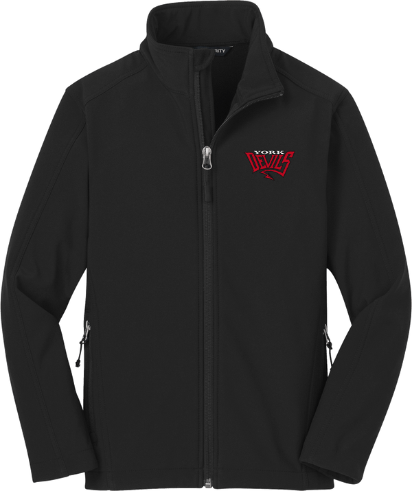 York Devils Youth Core Soft Shell Jacket